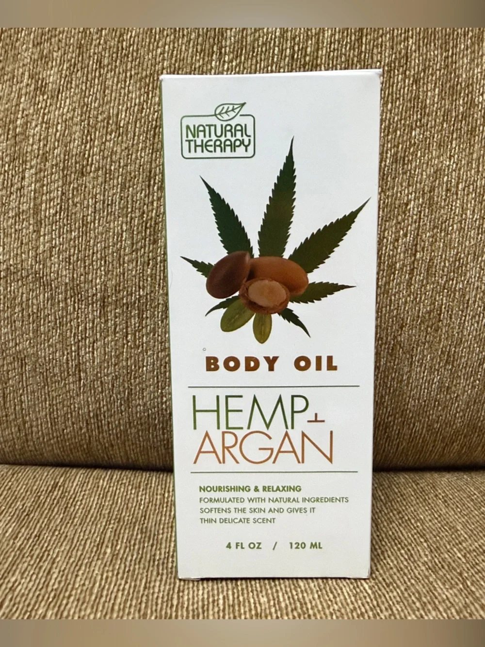 Hemp + Argan Body Oil — Natural Therapy New